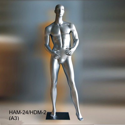 HAM-24/A3 Манекен мужской. Цвет: Серебро