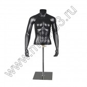 JFW-1TB Торс женский с подставкой. Цвет: Чёрный