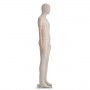 NM-1F Манекен мужской с шарнирными руками. Цвет: Светлый лён