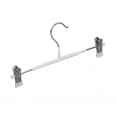 8899 Вешалка зажим. L=300мм. Цвет: Белый