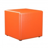 ПФ-01 Банкетка "Куб" Цвет: Оранжевый